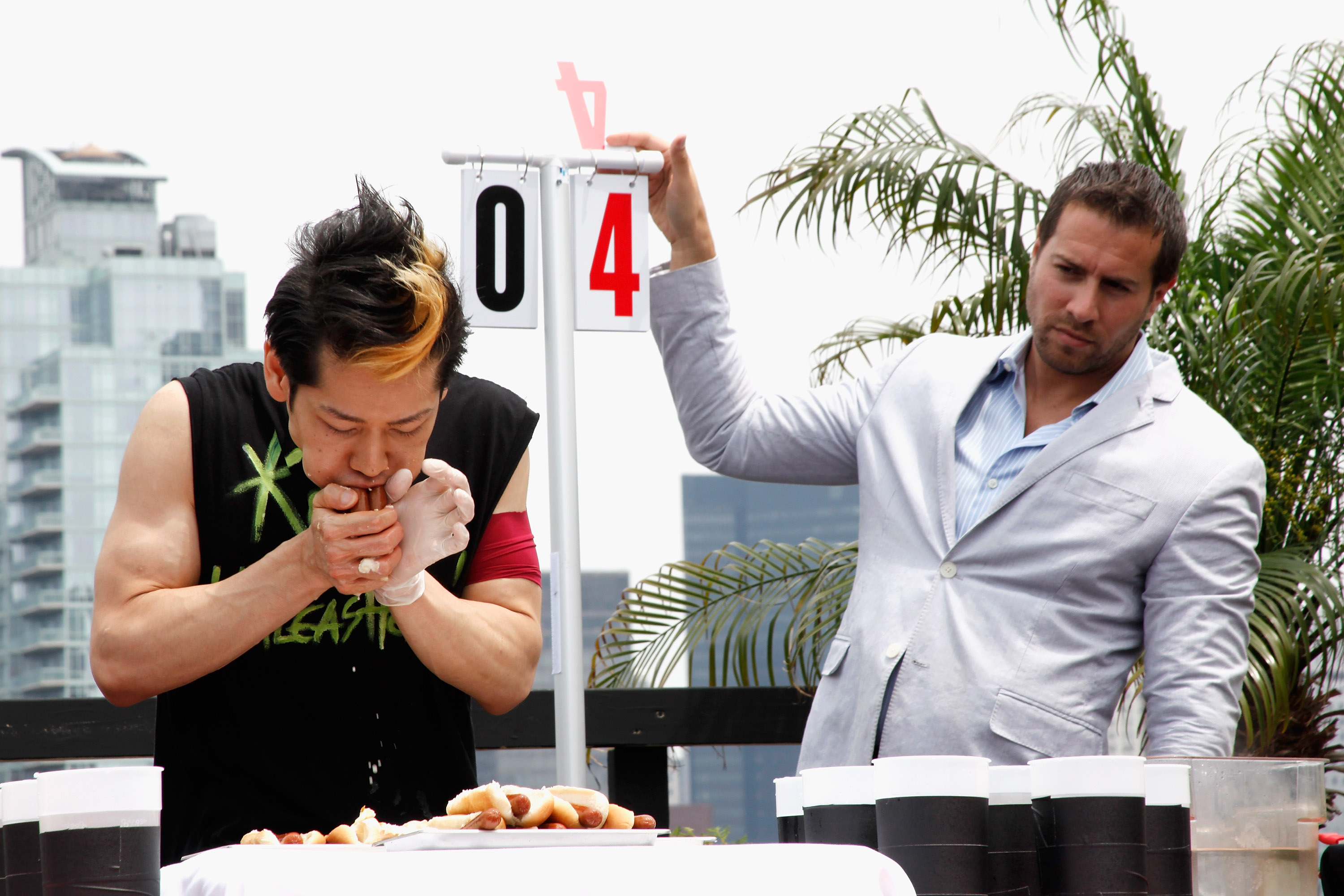 The science of competitive eating How do they do it?